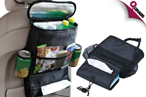 From QR25 Make Time on the Road Easier with Insulated Seatback Storage for Your Car! (Up to QR98 Value)